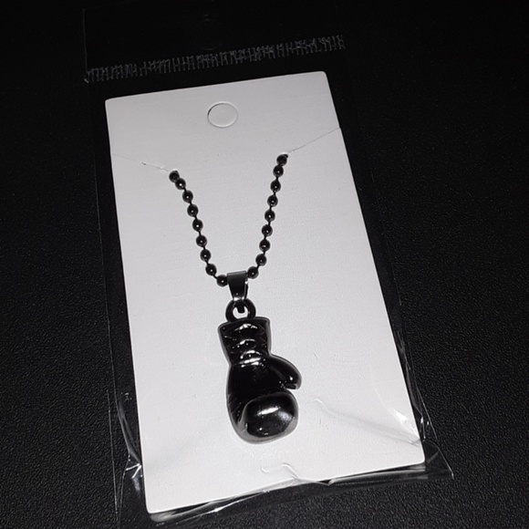 😎 Boxing Glove Chain- gun metal black - Picture 4 of 4